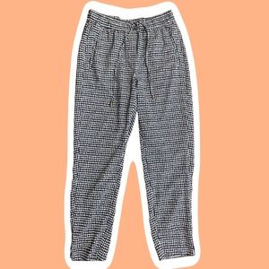 H&M Dark Blue Polka Dot Pants